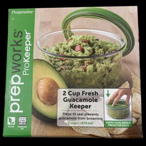 Prepworks ProKeeper 2 Cup Fresh Guacamole Keeper W/Air Tight Lid NIB